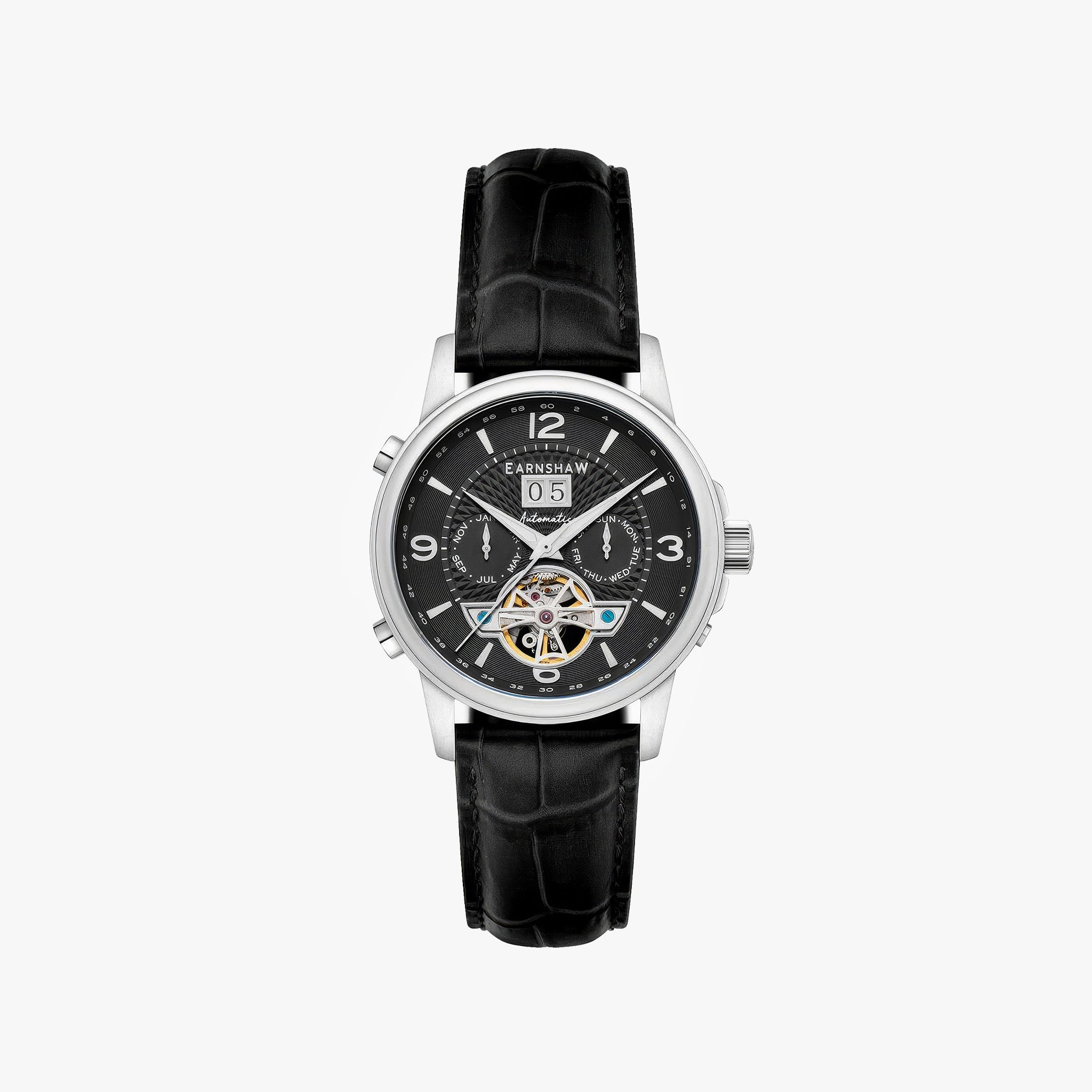 Marylebone Automatic Black Dial | 42 mm | Black