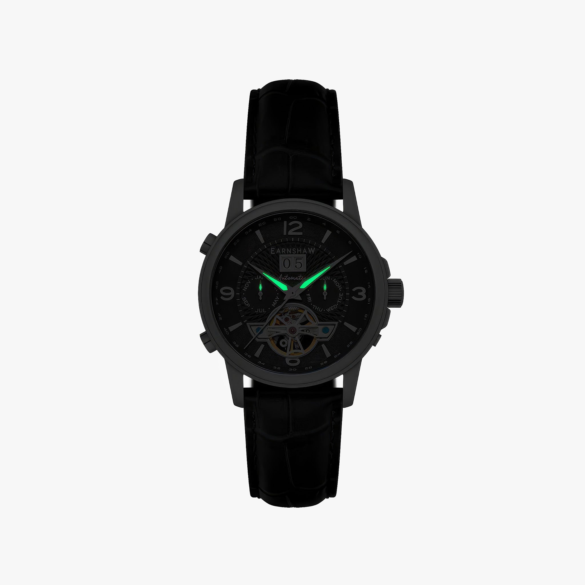 Marylebone Automatic Black Dial | 42 mm | Black