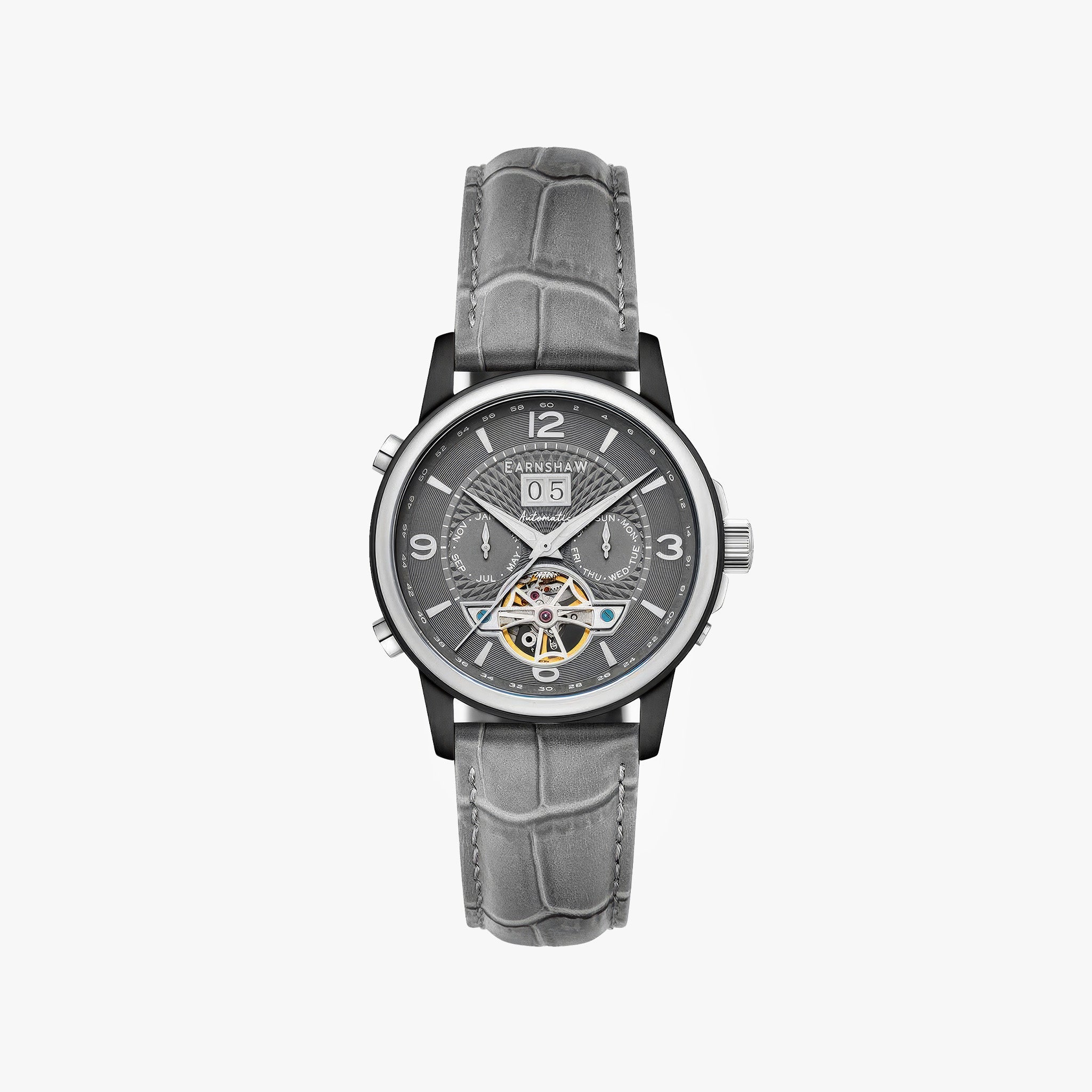 Marylebone Grand Date Calendar Open Heart Automatic | 42 mm | Grey