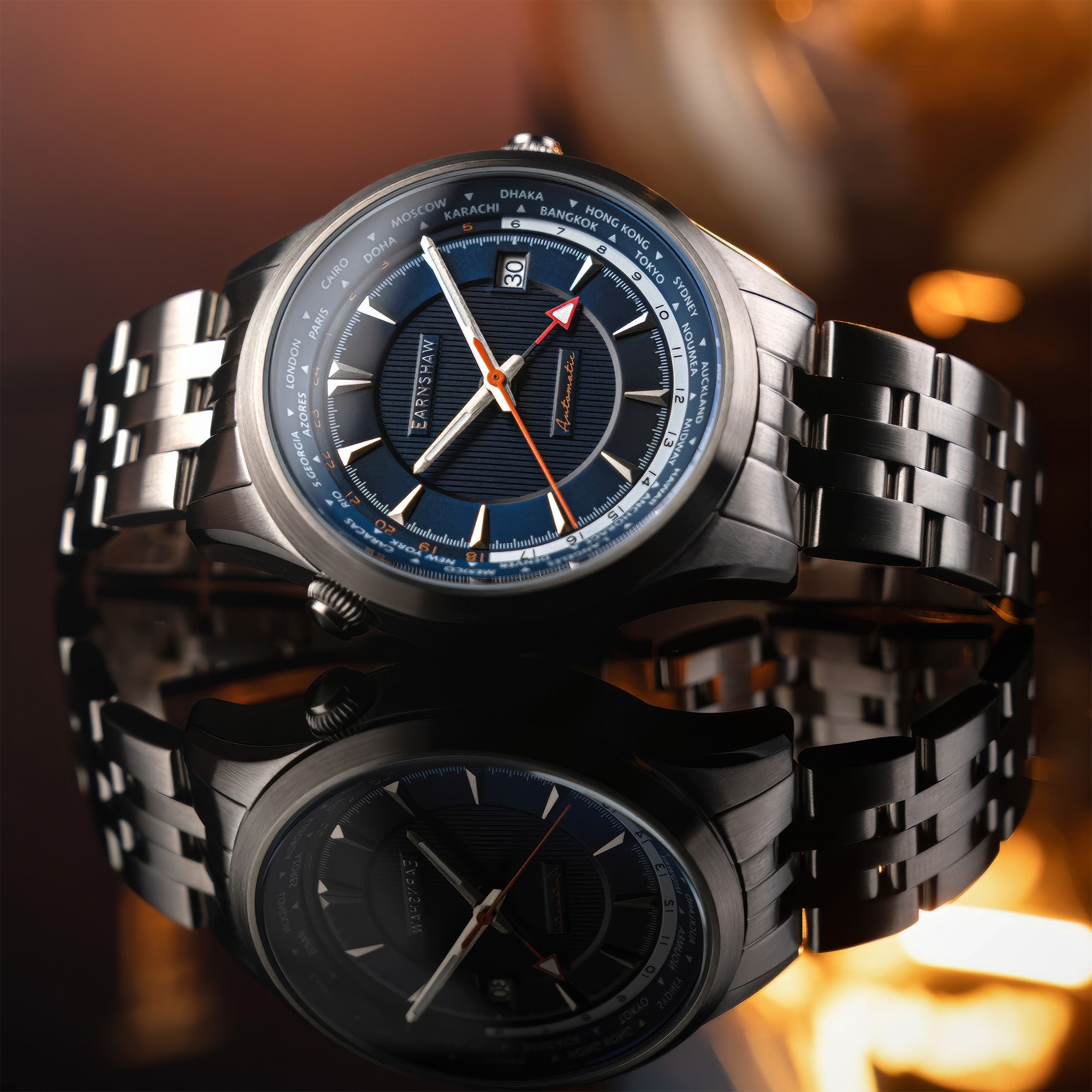 World Timer GMT Automatic | Imperial Blue