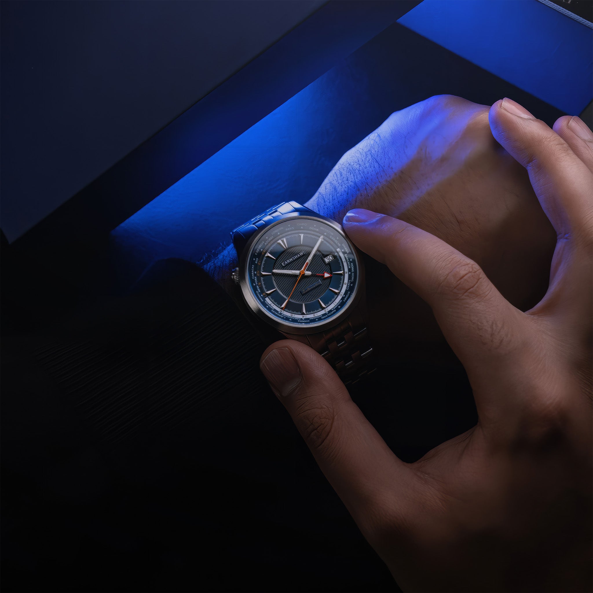 World Timer GMT Automatic | Imperial Blue