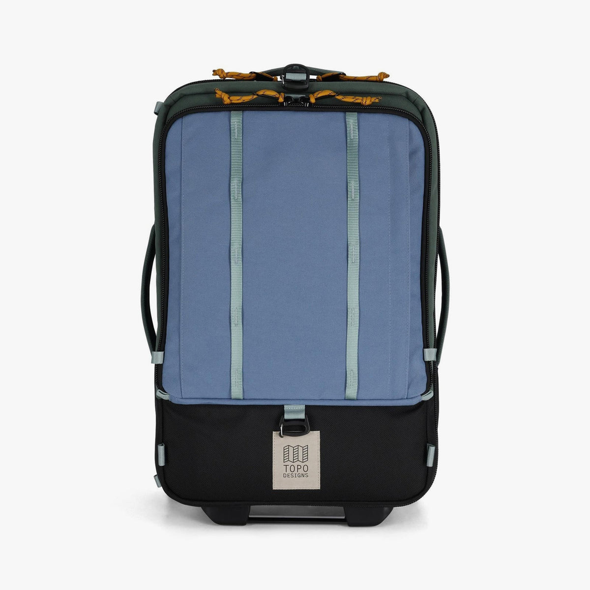 Global Travel Bag Roller 44L Tekerlekli Seyahat Çantası | Stone Blue - Forest