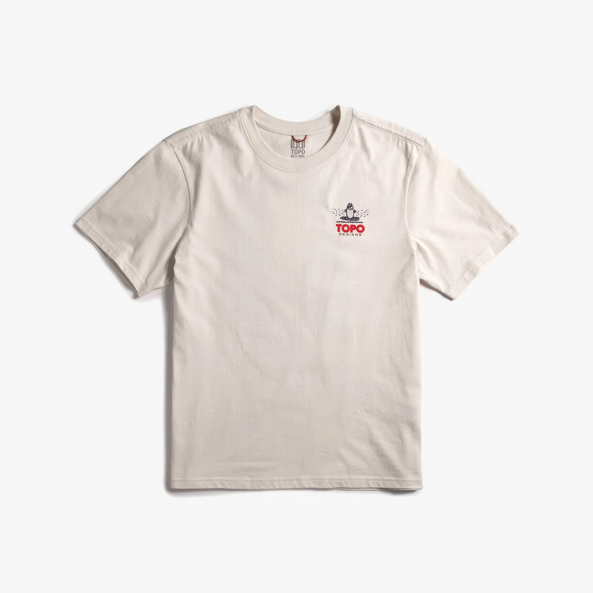 Mountain River Tee Erkek Tshirt | Bone White
