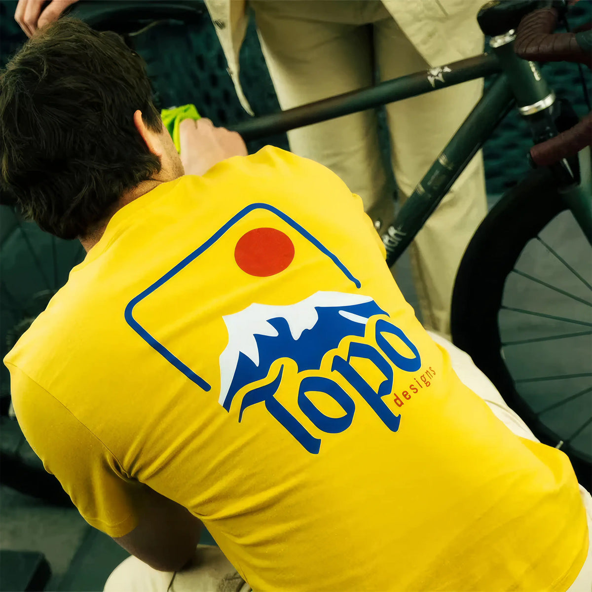 Peak Tee Erkek Tshirt | Goldenrod