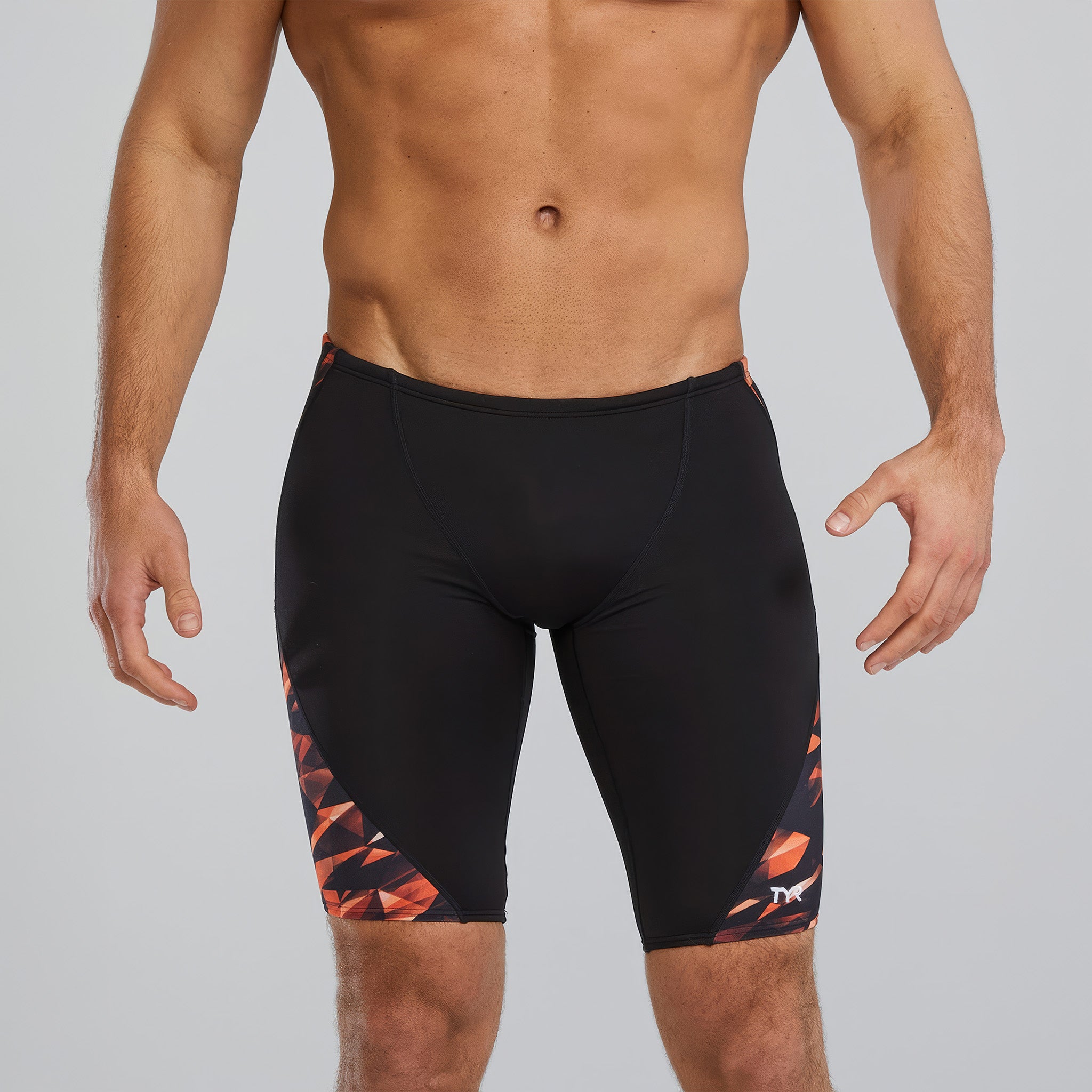 Durafast Elite® Men's Jammer Swimsuit | Triadic 810 Orange