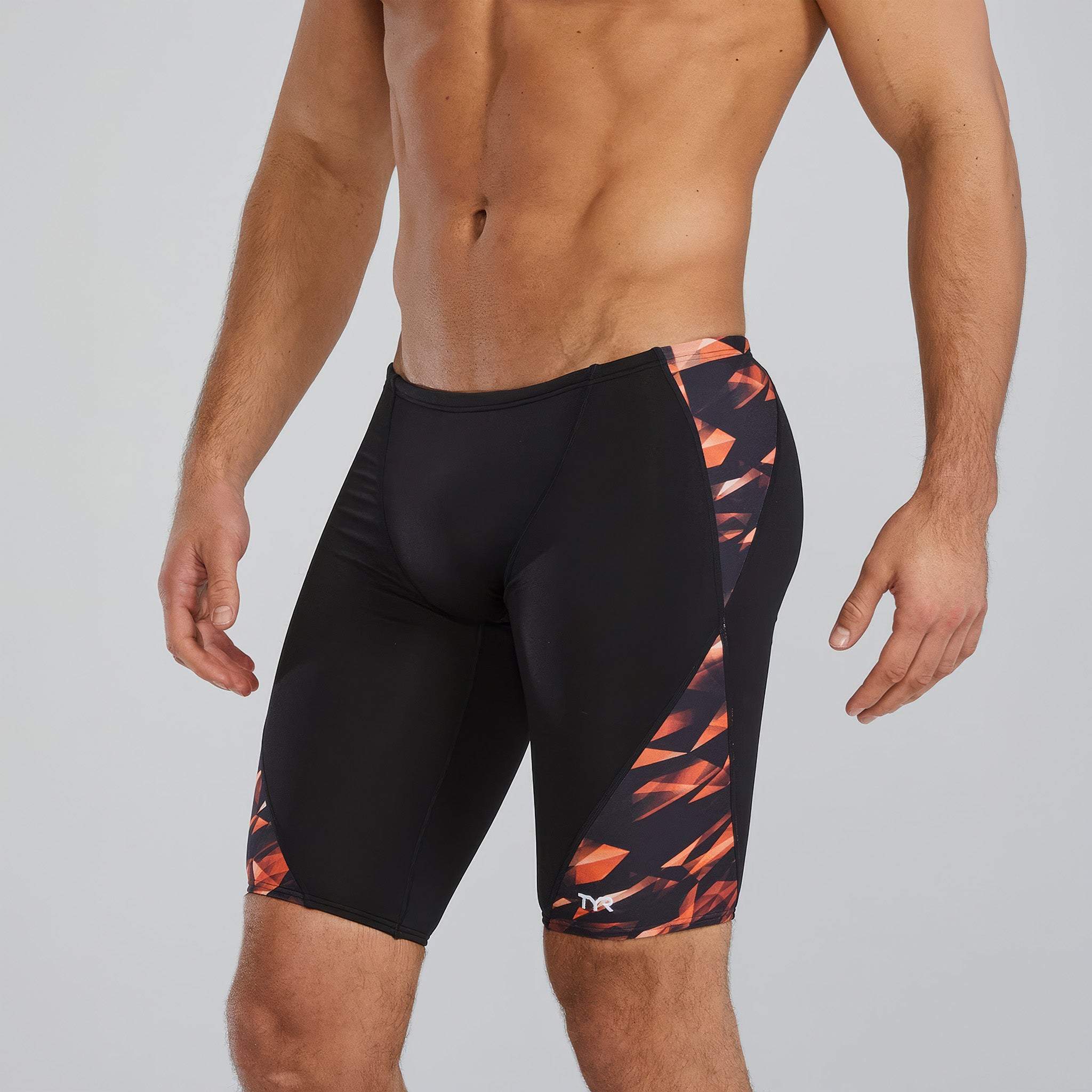 Durafast Elite® Men's Jammer Swimsuit | Triadic 810 Orange