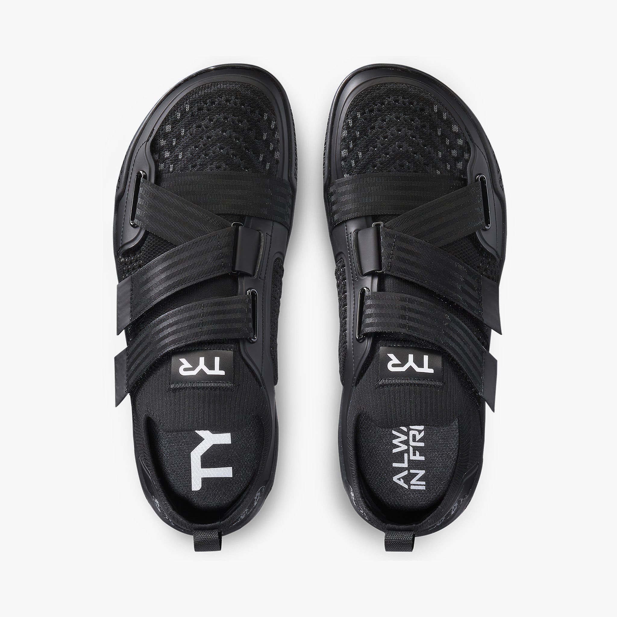 DZ-1 DropZero Barefoot Trainer Antrenman Ayakkabısı | Stability Strap | 001 Black