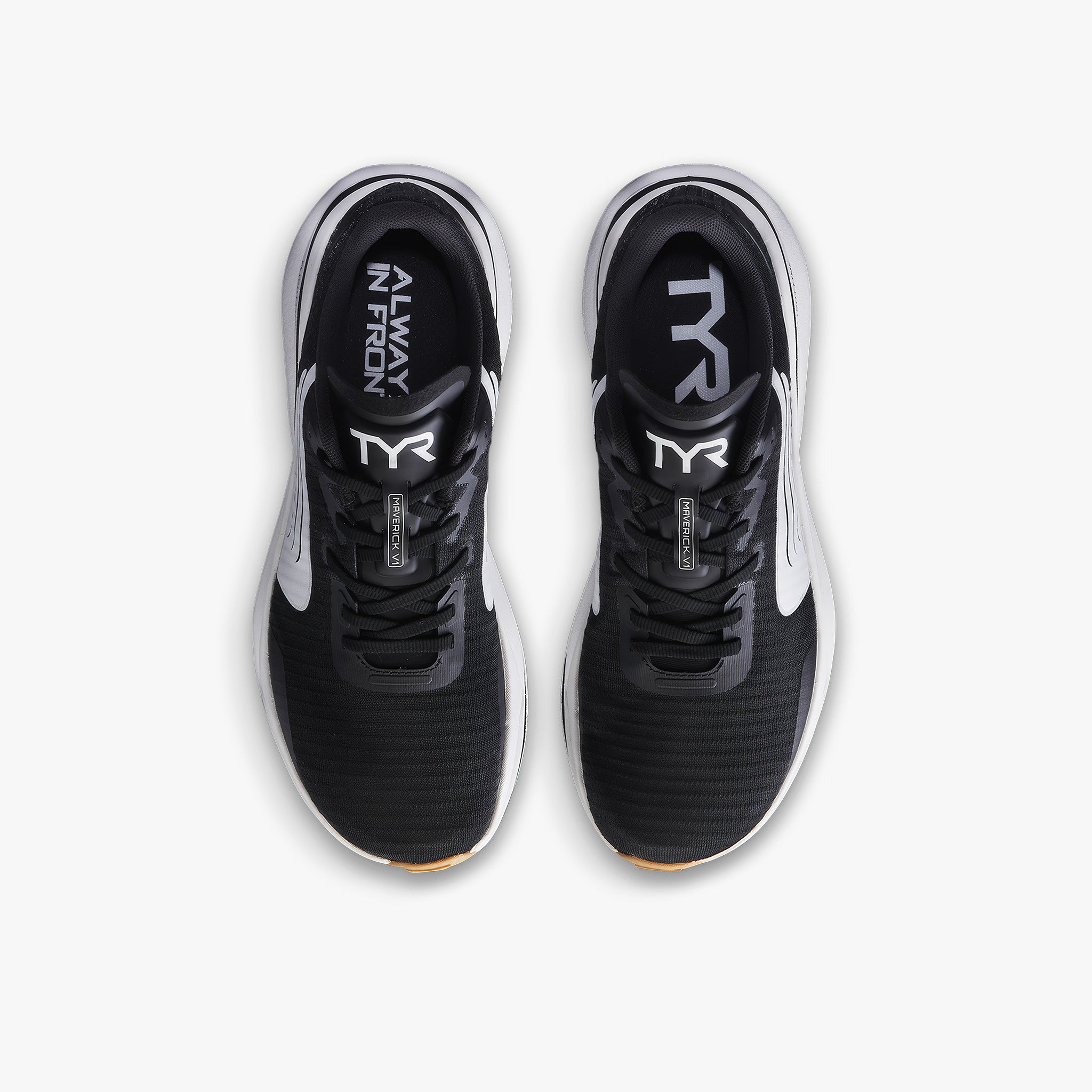 Men's Maverick-V1 Runner Koşu Ayakkabısı | White Black Gum