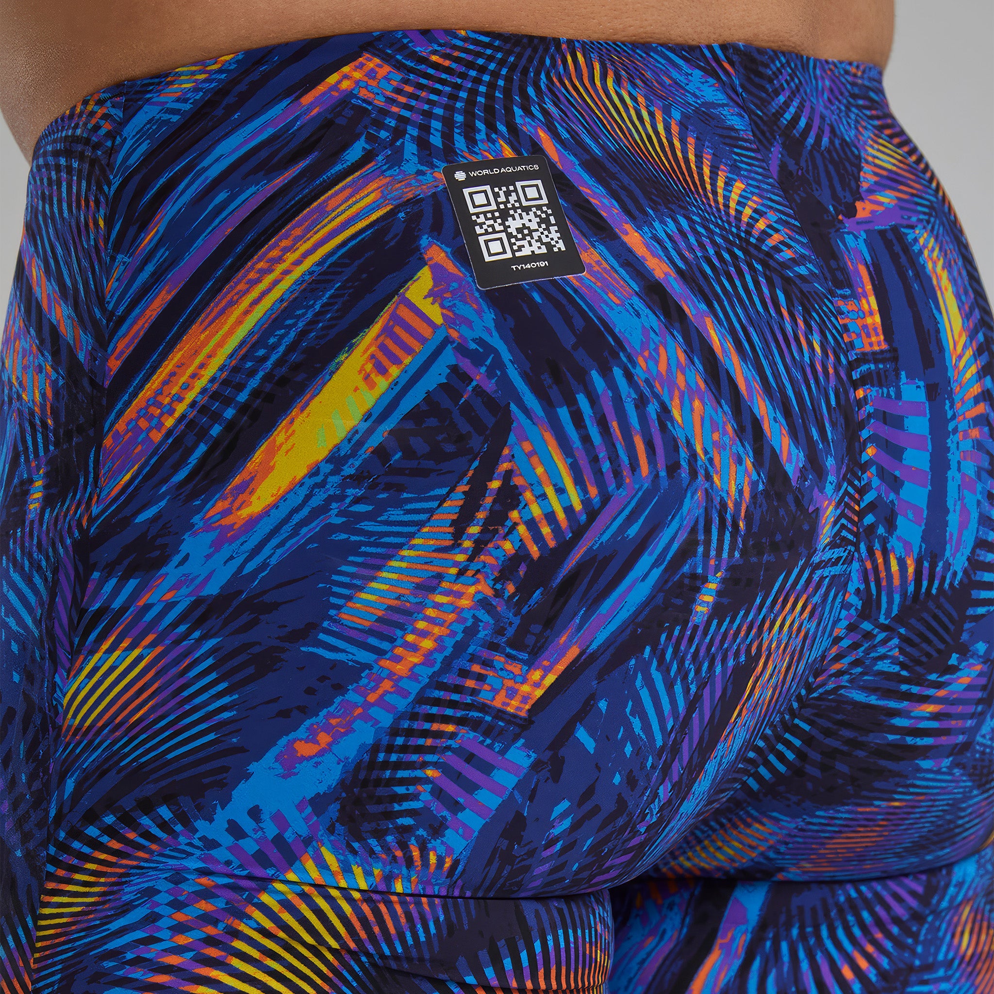 Men's Avictor™ High Waist Jammer Tech Suit | Helux 714 Purple/Gold