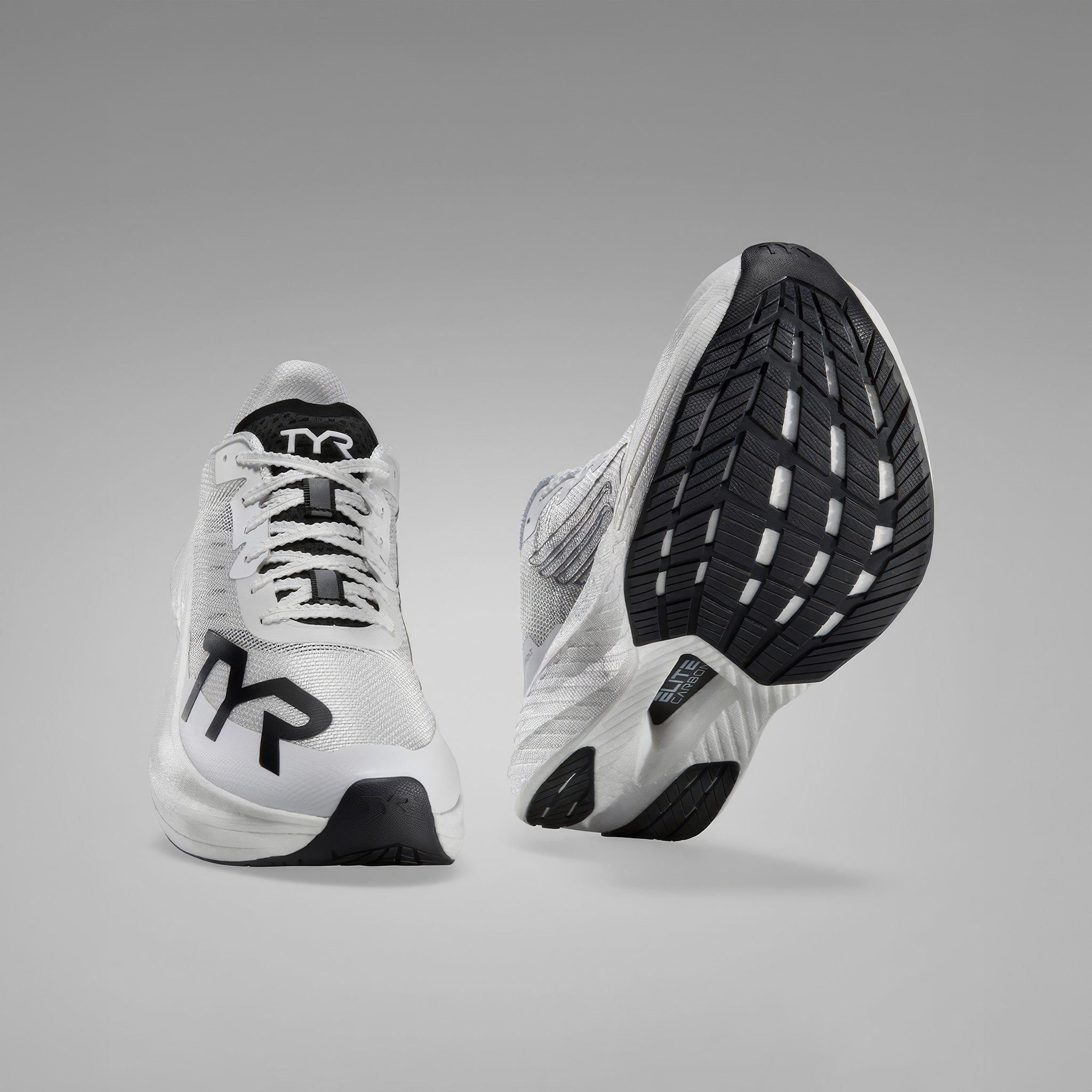 Men's Valkyrie Elite Carbon Runner Koşu Ayakkabısı | White Black