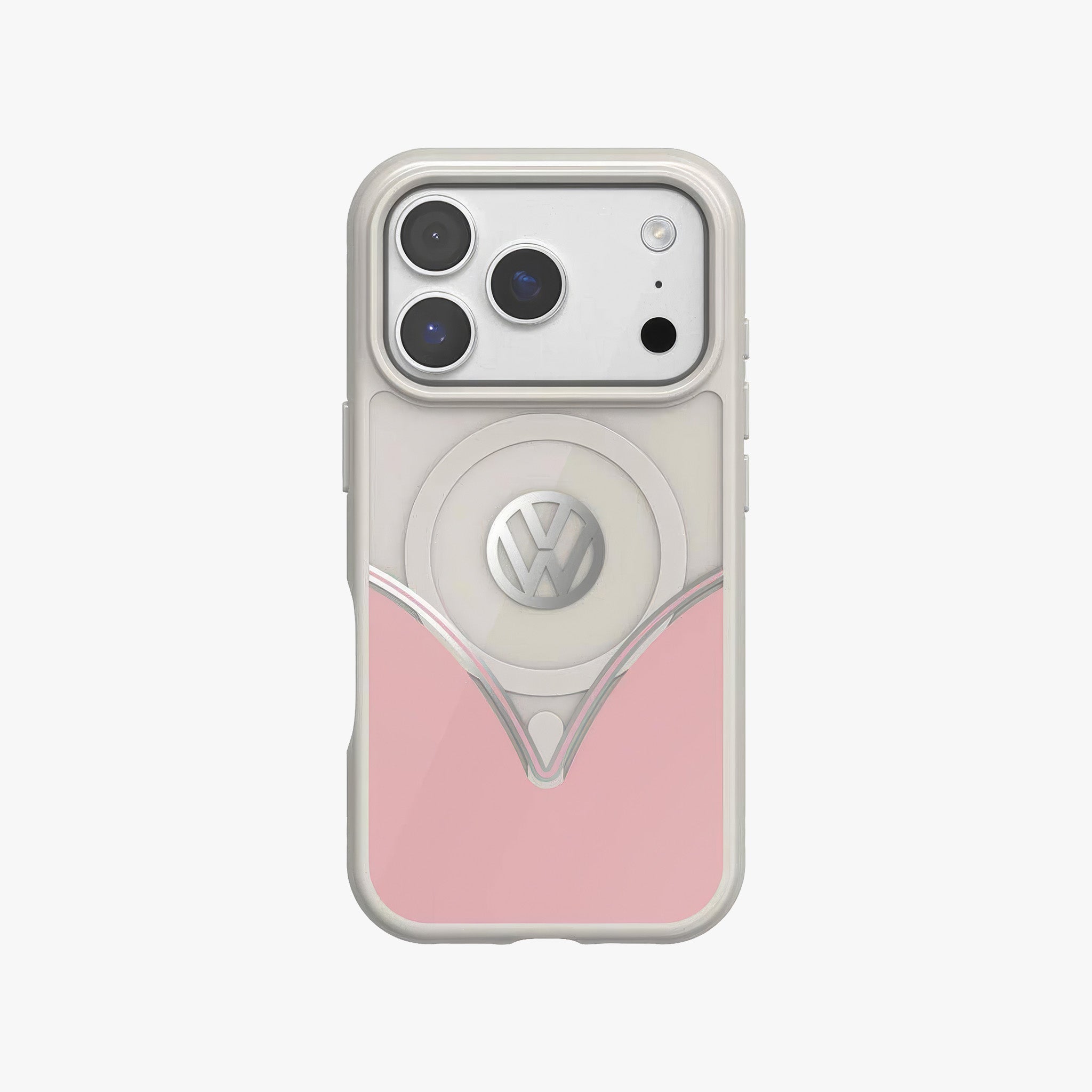 iPhone 17 Pro Max Vintage T1 MagSafe Kılıf | Pudra Pembe